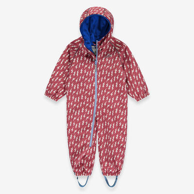 EcoSplash Waterproof Fleece Lined Puddle Suit Pink